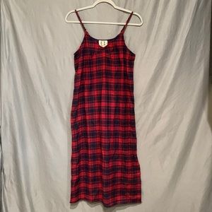 PPLA Midi Dress Size S - Plaid